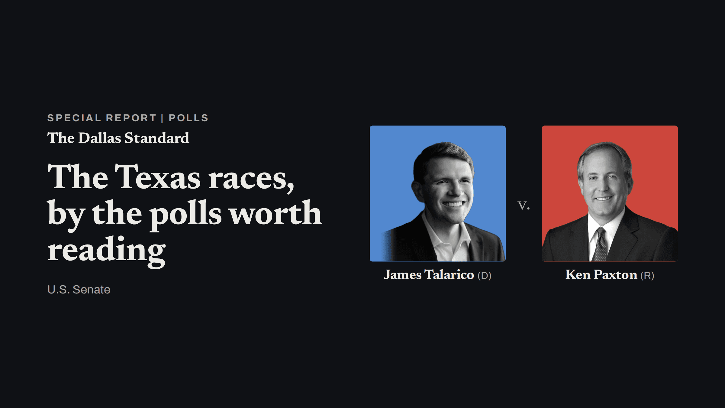The Poll Board: Texas's races in the polls that meet our bar